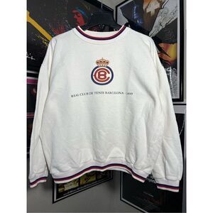 Vintage 90s Real Club De Tenis Barcelona Sweater
